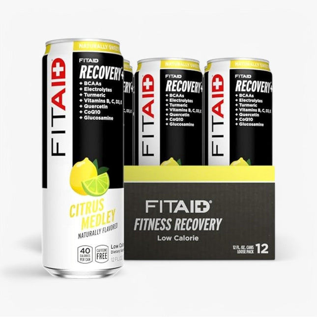 FITAID RECOVERY DRINK 12/12OZ CITRUS MEDLEY