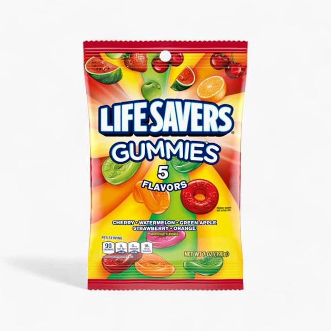Lifesavers Gummies 5 Flvr 12/7Oz Bag
