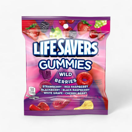Lifesavers Gummies Wild Berries Peg Pack 12/3.22 Oz