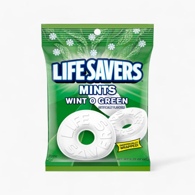 Lifesavers Hard Wintergreen 12/6.25Oz Pef