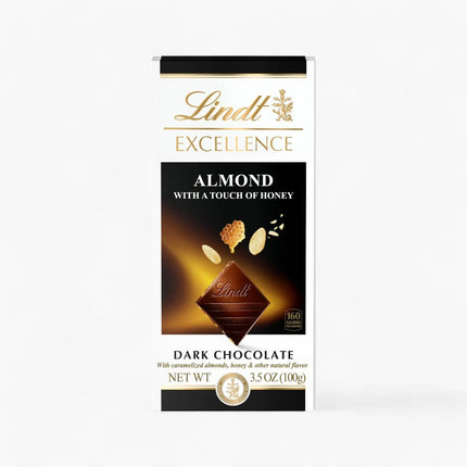 Lindt Excellence Almond With A Touch Of Honey Bar 12/3.5Oz