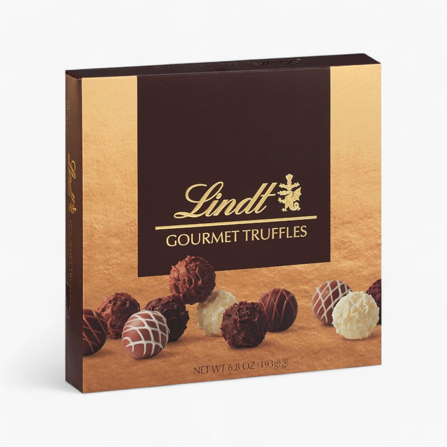 Lindt Gourmet Truffles Gift Box 7/6.8Oz