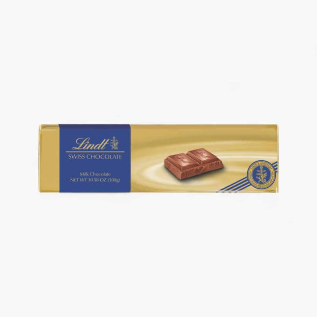 Lindt Swiss Milk Gold Bar 11/10.5Oz
