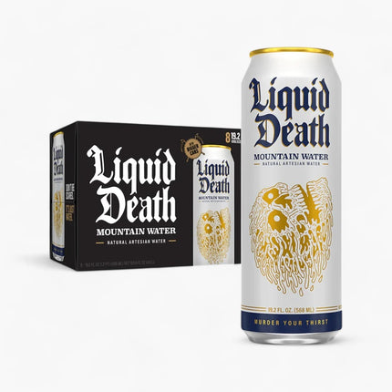 Liquid Death Still Mountain Water 24/19.2 Fl Oz Cans