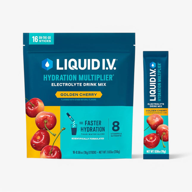 LIQUID IV HYDRATION STICKS 10SRV GOLDEN CHERRY