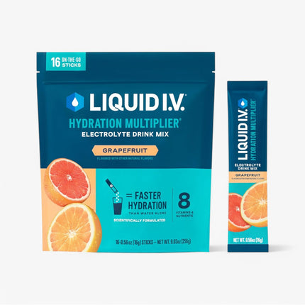 LIQUID IV HYDRATION STICKS 10SRV GRAPEFRUIT