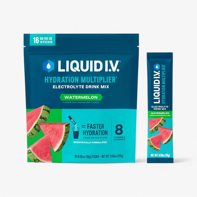LIQUID I.V. HYDRATION STICKS – WATERMELON (10-COUNT, WHOLESALE)