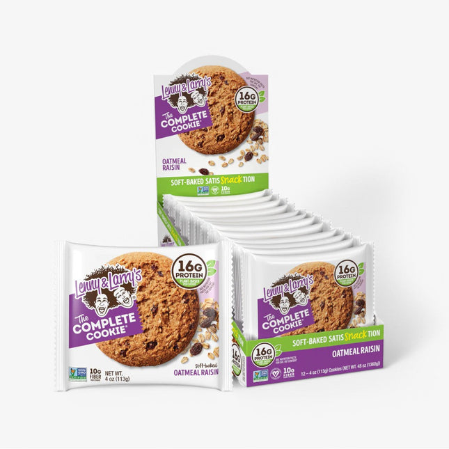 LENNY & LARRY'S COMPLETE COOKIE 12/4Z OATMEAL RAISIN