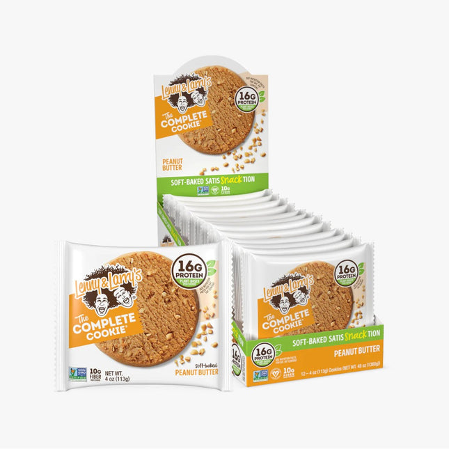 LENNY & LARRY'S COMPLETE COOKIE 12/4Z PEANUT BUTTER