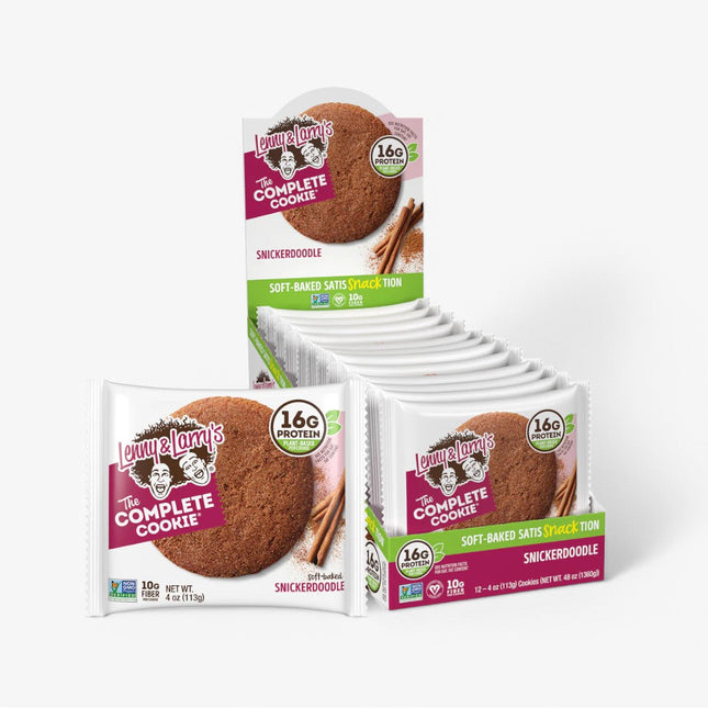 LENNY & LARRY'S COMPLETE COOKIE 12/4Z SNICKERDOODLE