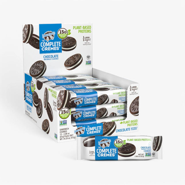 LENNY & LARRY'S COMPLETE CREMES 12/3OZ CHOCOLATE