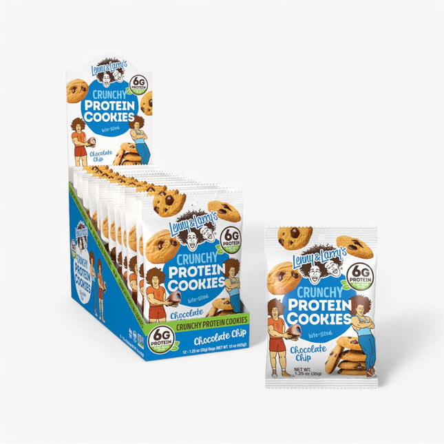 LENNY & LARRY'S CRUNCHY COOKIE 12/1.3Z CHOCOLATE CHIP
