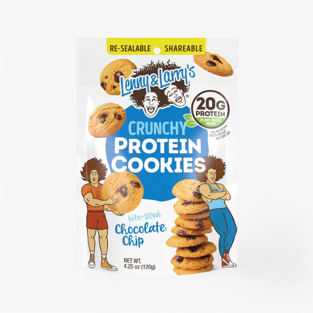 LENNY & LARRY'S CRUNCHY COOKIE 4.25OZ CHOCOLATE CHIP