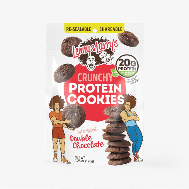 LENNY & LARRY'S CRUNCHY COOKIE 4.25OZ DOUBLE CHOCOLATE