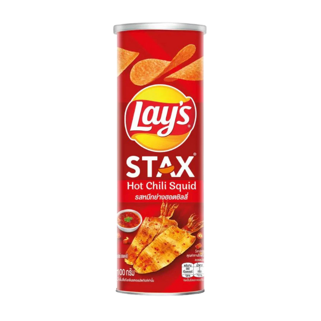 Lay's STAX Hot Chili Squid 16/100g (THAILAND)