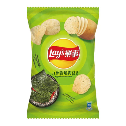 Lay's Kyushu Grilled Seaweed 12/59.5g (TAIWAN)
