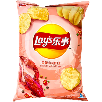 Lay's Louisiana Spicy Crayfish (Taiwan) – 22 Count