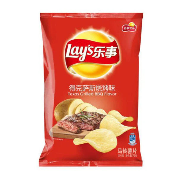Lay's Texas BBQ (Taiwan) – 22 Count