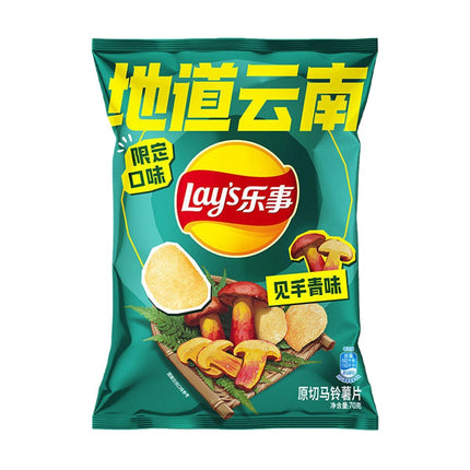 Lay's Jianshouqing Yunnan Mushroom 22/70g (CHINA)