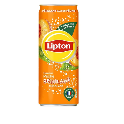 Lipton Sparkling Ice Tea Peach 24/330mL (FRANCE)