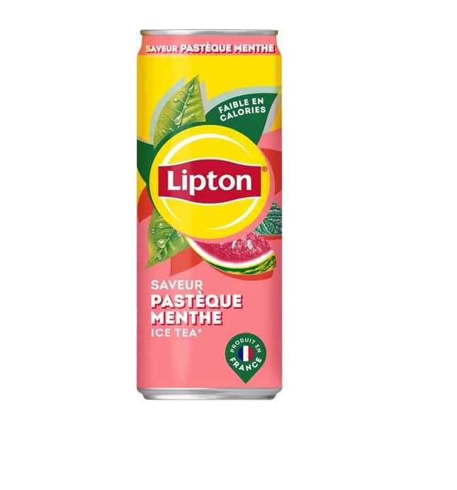 Lipton Ice Tea Watermelon Mint 24/330mL (FRANCE)