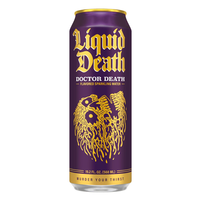 Liquid Death Dr. Death Sparkling Water 24/19.2OZ