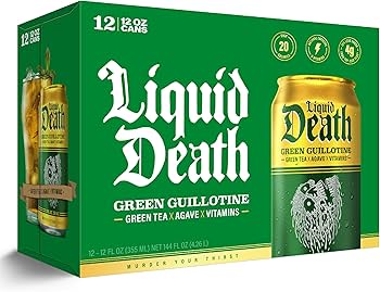 Liquid Death Green Guillotine Iced Tea 24/12OZ