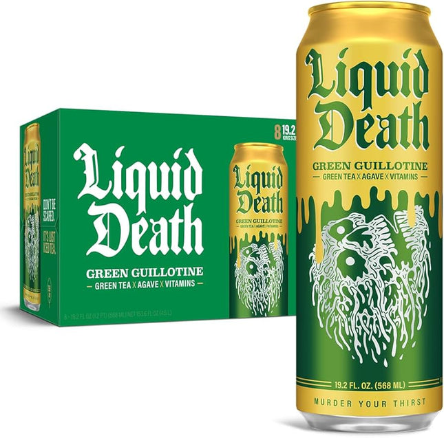 Liquid Death Green Guillotine Iced Tea 24/19.2OZ