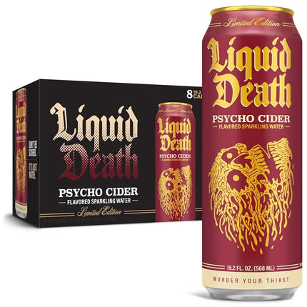 Liquid Death Psycho Cider Sparkling Water 24/19.2OZ