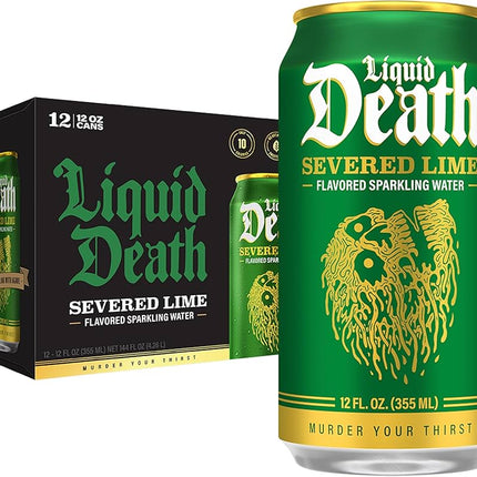Liquid Death Severed Lime 24/12OZ