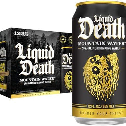 Liquid Death Sparkling Water 24/12OZ