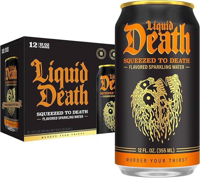 Liquid Death Squeezed To Death 24/12OZ