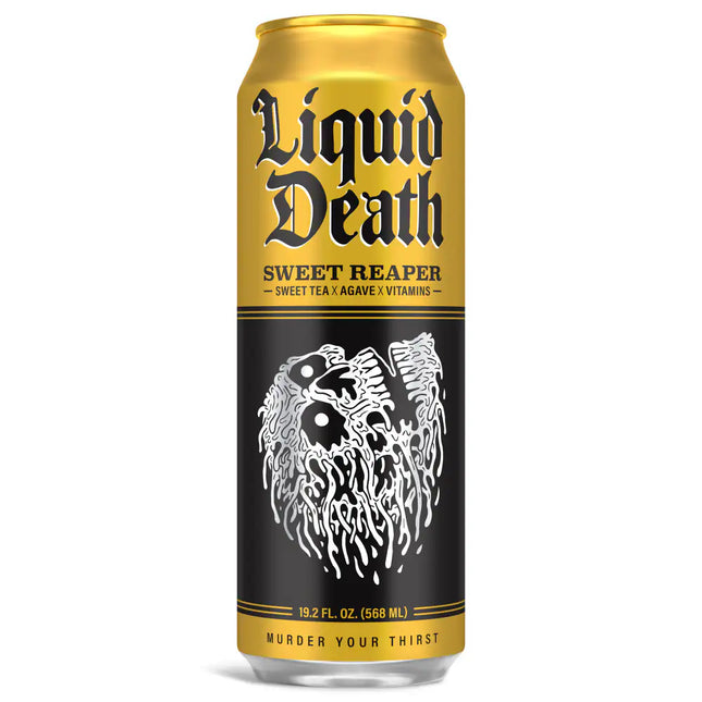 Liquid Death Sweet Reaper Southern Style Sweet Tea 12/19.2OZ
