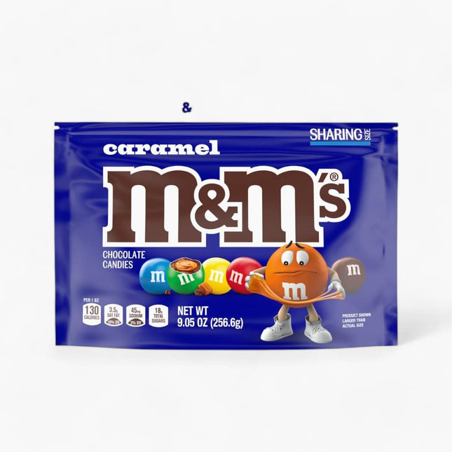 M&M Chocolate Candies Caramel 8/9.05Oz