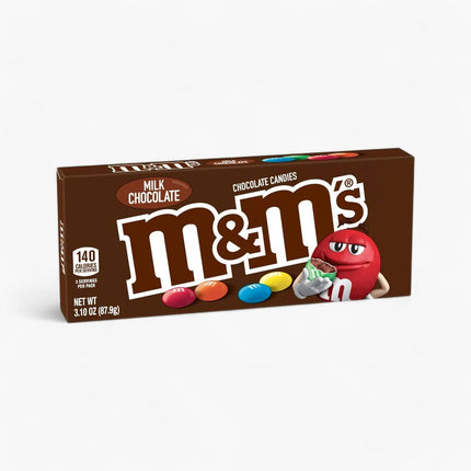 M&M Milk Chocolate Box Pack 12/3.1Oz