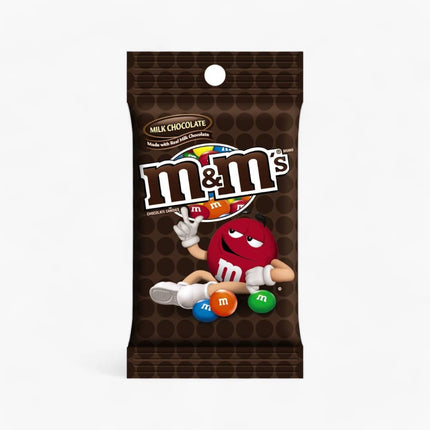 M&M Milk Chocolate Peg Bag 12/5.3 Oz