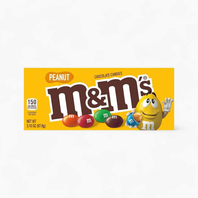 M&M Peanut Box Pack 12/3.1Oz