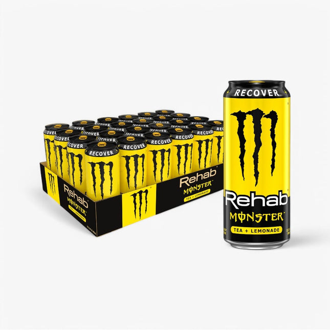 MONSTER REHAB LEMONADE TEA 24 / 15.5 OZ