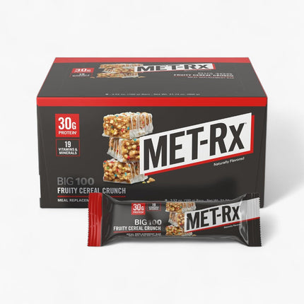 MET-RX PROTEIN BAR 9/100G FRUITY CEREAL