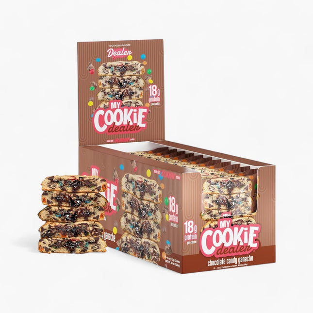 My Cookie Dealer Protein Cookie: Chocolate Candy Ganache 12/4Oz