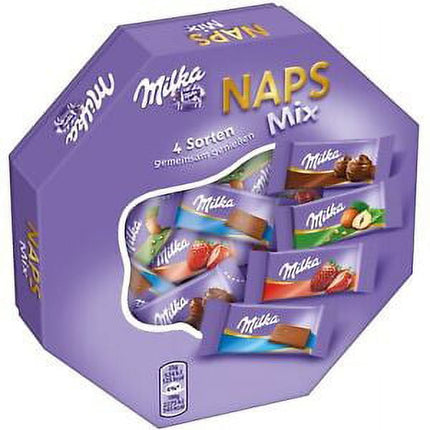Milka Naps Mix 4 Flavours Box 10/138g (GERMANY)