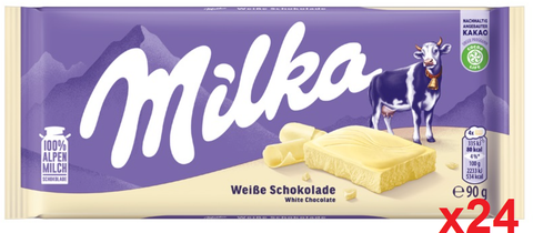 Milka White 24/90g (GERMANY)
