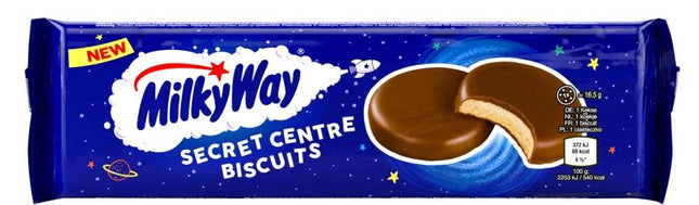Milky Way Secret Centre Biscuits 12/132g (UK)