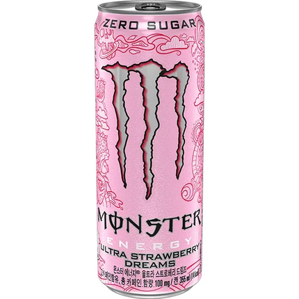 Monster Energy Ultra Strawberry Dreams 24/355mL (Korea)