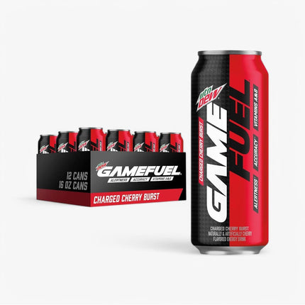 Mt. Dew Game Fuel Cherry Burst 16 Oz X 12