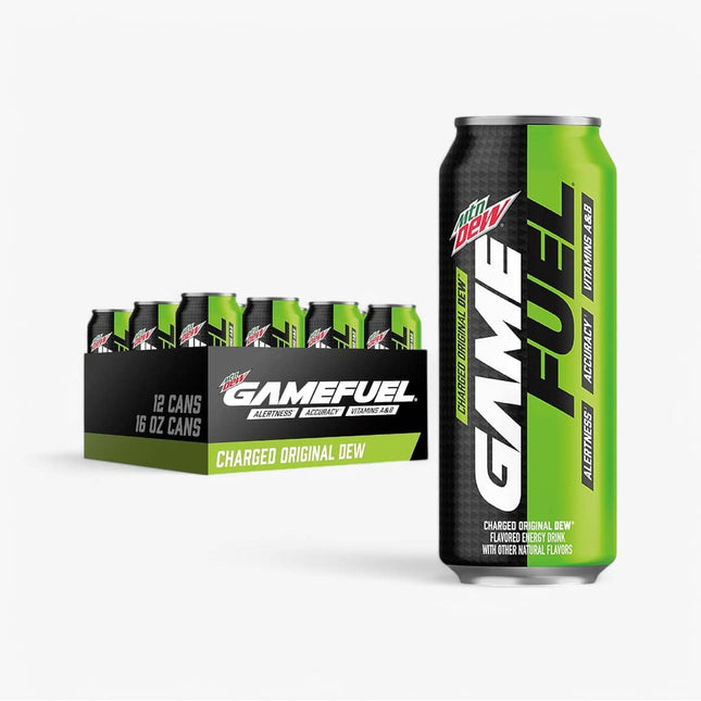 Mt. Dew Game Fuel Original Dew 16 Oz X 12