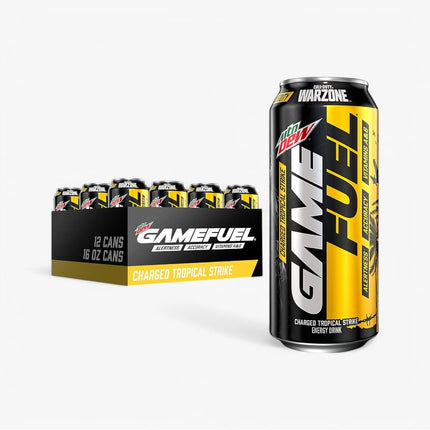 Mt. Dew Game Fuel Tropical Strike 16 Oz X 12