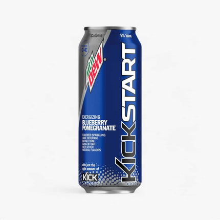 Mt. Dew Kickstart Blueberry Pomegrante 16 Oz X 12