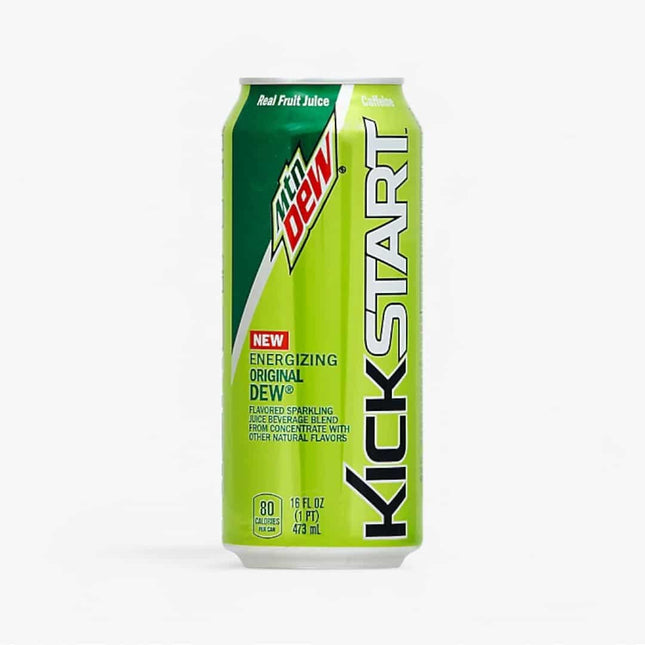 Mt. Dew Kickstart Neon Base 16 Oz X 12
