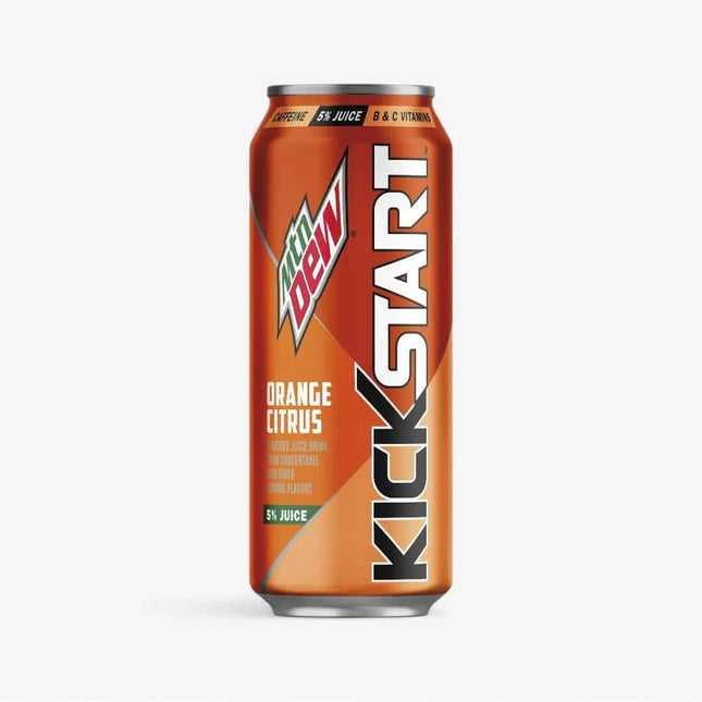 Mt. Dew Kickstart Orange Citrus 16 Oz X 12
